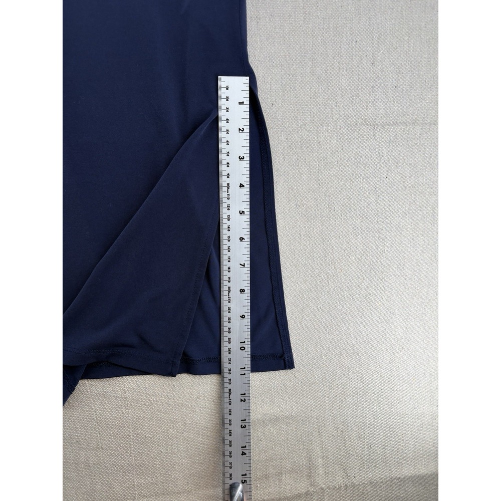 Michael Kors Sleeveless Half Zip MIDI Shift Dress Women's Size Medium - Picture 11 of 15